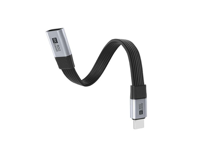 U4 80G Type-C Male to Female Extension cable data