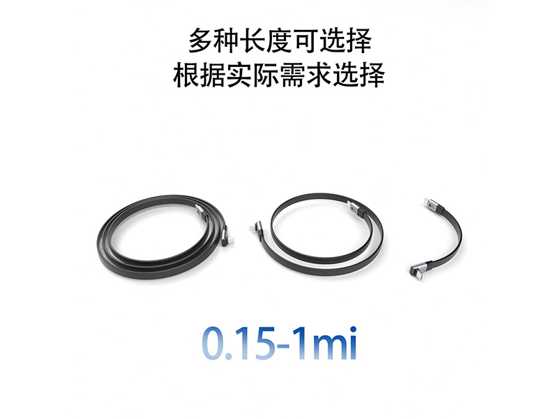 U4 80G Type-C Male-to-Male 90° Right Angle Cable - 图片 5