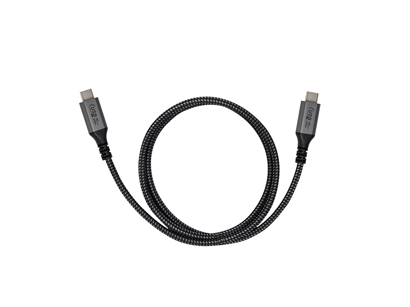 Type-C USB4 240W injection molded high-speed data cable