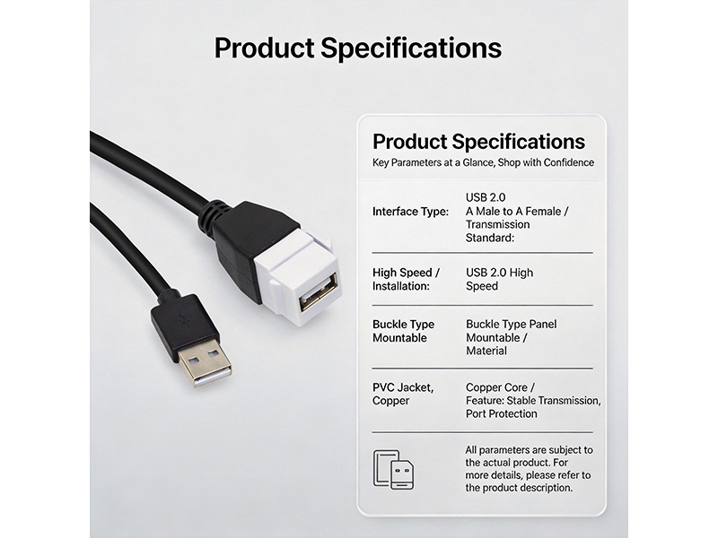 USB 2.0 male module - 图片 5