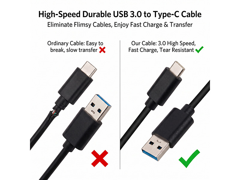 USB Type-C revolves around USB 3.0 high-speed data cable - 图片 5