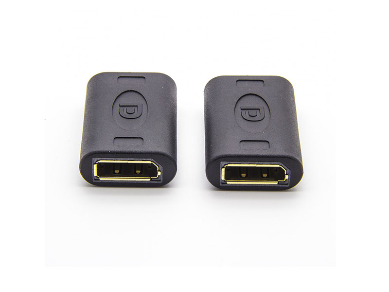 DP female to DP female adapter