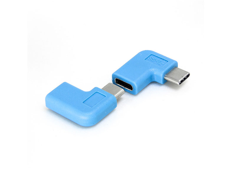 90-degree Type C male-to-female adapter - 图片 3