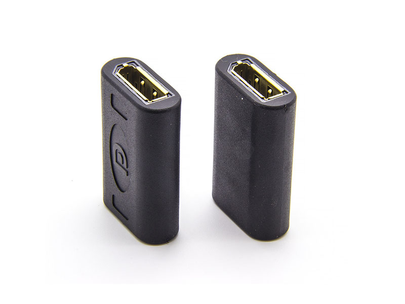 DP female to DP female adapter